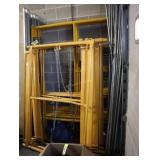 Set of scaffolding, including (8) 5 ft. x 6.4 ft