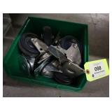 Lot of swivel wheels