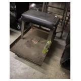 Rolling mechanic stool