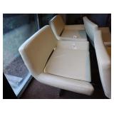 Contemporary midcentury model 37 inch swivel