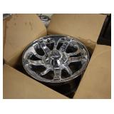 Detata Set of 4 chrome rims, 16 x 8, 6 lug