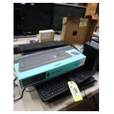 Lot of keyboards and mice, some wireless