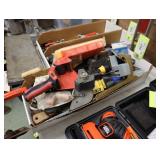 Assorted lot of tools