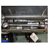 Large ratchet set 3/4 in drive