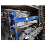 Lanco filter press, 7 frames