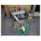 Electrical wire, boxes, plug ends, etc