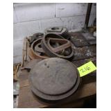 Lot of vulcanizer mold frames