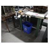 Metal base work table
