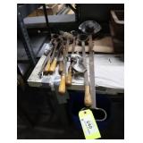 Lot of assorted size ladles