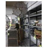 Industrial floor fan