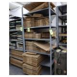 Lot of corrugated boxes