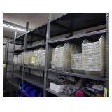 Lot of plastic parts bins