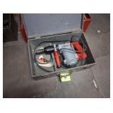Hilti hammer drill and bits, with toolbox
