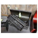 Metal tool box and contents