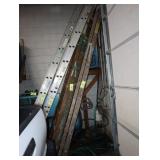 Werner 24ft aluminum step ladder