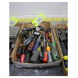 Assorted lot of screwdrivers