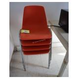 Lot of 4 chairs