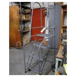 4 step rolling ladder