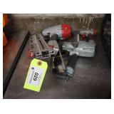 Lot of assorted pneumatic nailers