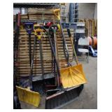 Assorted Snow Shovels