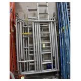Stairway Scaffold, pipe staging