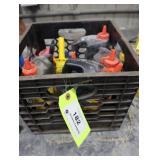 Lot of string line and chalk