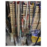 Assorted Landscape Shovels