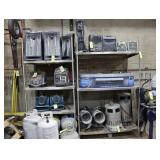 Lot of 2 stainless steel racks