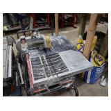 Lakmond Beast 7 wet tile saw and stand