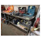 Stainless steel table