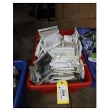 Bin of assorted electrical supplies