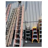 24 ft fiberglass extension ladder