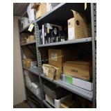 Contents of the shelving unit, outdoor lighting,