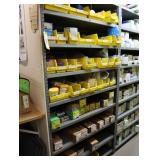 Contents of the shelving unit, assorted breakers