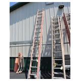 28 ft fiberglass extension ladder