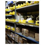 Contents of the shelving unit, metal halide