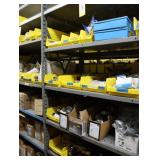 Contents of the shelving unit, outdoor lighting,