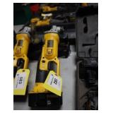 DeWalt angle grinder 18v, charger, 2 batteries
