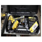 DeWalt drill 20v drill, charger, batteries