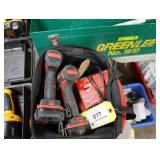 Milwaukee cordless drill and driver, charger,