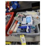 Bin of assorted electrical supplies