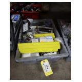 Bin of assorted electrical supplies