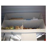 Lot of assorted wood, plywood, 4x4, stakes
