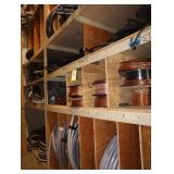 Lot of copper grounding wire, Aluminum SEC,