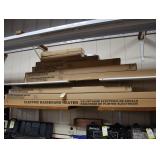 Assorted baseboard heaters, NEW