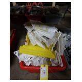Bin of assorted electrical supplies