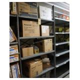 Contents of the shelving unit, lot of ventilation
