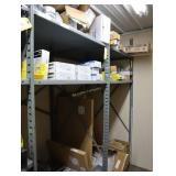 Contents of the shelving unit, misc lot, KED