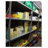 Contents of the shelving unit, Contents of the