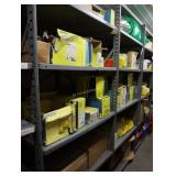 Contents of the shelving unit, universal beam